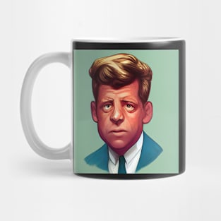 John. F. Kennedy | Comics style Mug